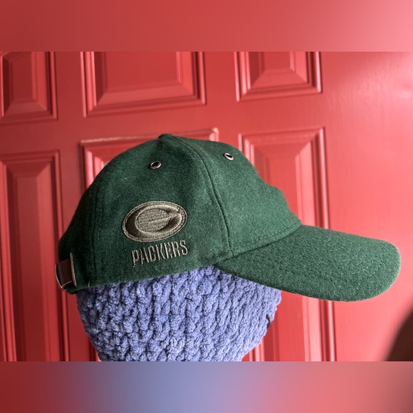 Wool Blend Green Bay Packers NFL New Era 9Twenty Cap | Packers Logo | Green - Picture 6 of 16
